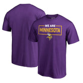Minnesota Vikings We Are Icon T-Shirt Purple - NFL