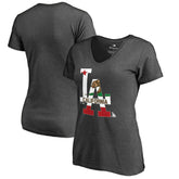 Los Angeles Dodgers Women's Hometown Collection Cali Flag T-Shirt Sale