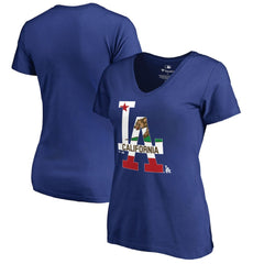 Los Angeles Dodgers Women's Hometown Collection Cali Flag T-Shirt Near Me
