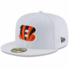 Cincinnati Bengals New Era Omaha 59FIFTY Fitted Hat White - NFL
