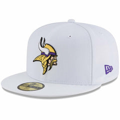 Minnesota Vikings New Era Omaha 59FIFTY Fitted Hat White - NFL