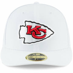 Kansas City Chiefs New Era Omaha Low Profile 59FIFTY Fitted Hat White - NFL