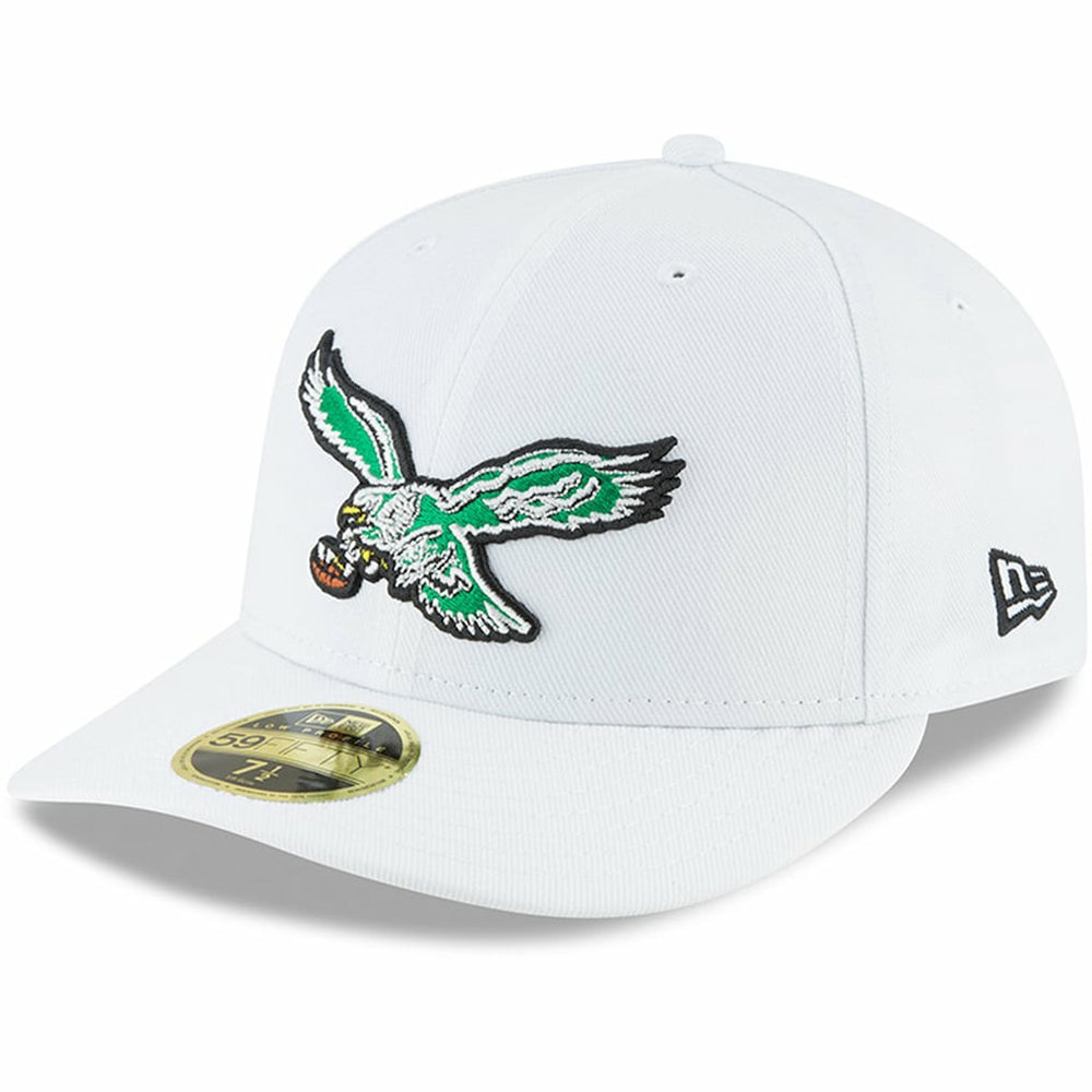 Philadelphia Eagles New Era Omaha Low Profile 59FIFTY Fitted Hat White - NFL