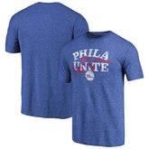 NBA - Philadelphia 76ers Hometown Collection Join Or Die Tri-Blend T-Shirt - Royal