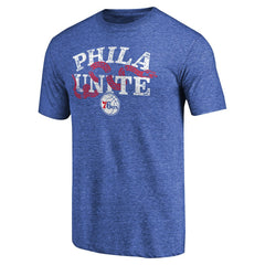 NBA - Philadelphia 76ers Hometown Collection Join Or Die Tri-Blend T-Shirt - Royal