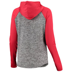 Tampa Bay Buccaneers G-III 4Her by Carl Banks Women's Championship Ring Pullover Hoodie Heathered Gray/Red - NFL