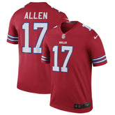 Josh Allen Buffalo Bills Legend Player Performance Top Red - Nike