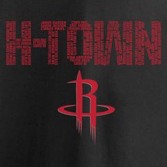 NBA - Houston Rockets Hometown Collection Repeating Roster T-Shirt - Black