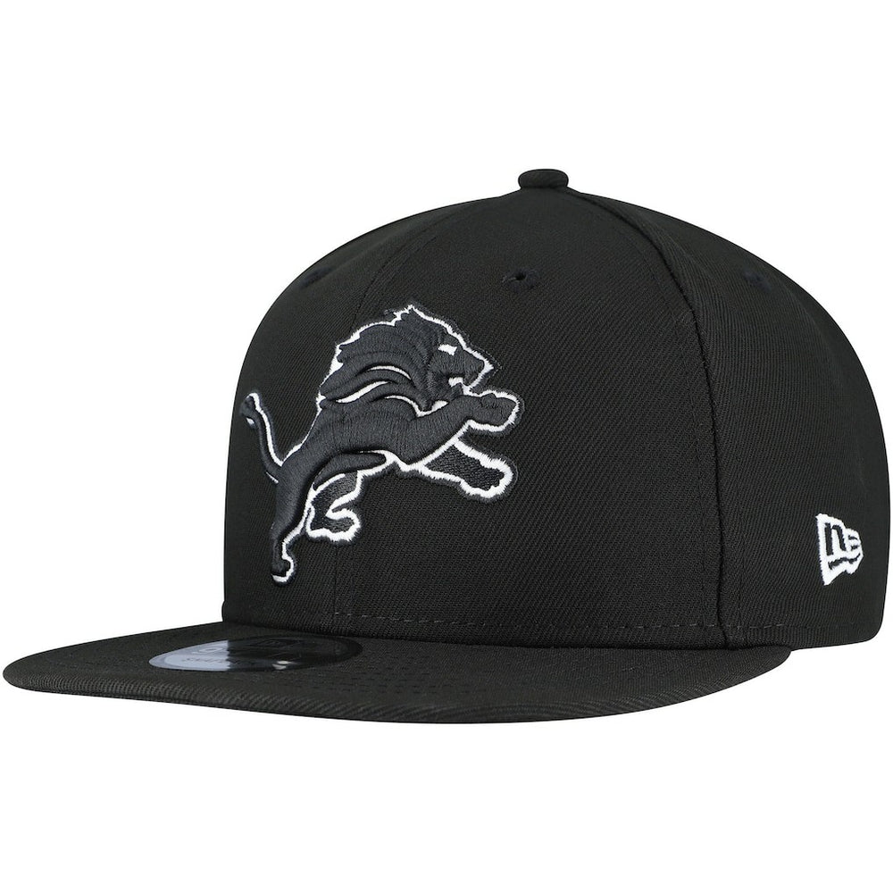 Detroit Lions New Era B-Dub 9FIFTY Adjustable Hat Black - NFL
