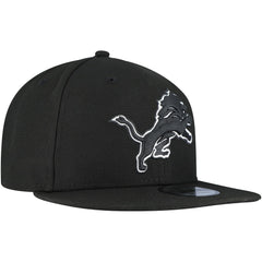Detroit Lions New Era B-Dub 9FIFTY Adjustable Hat Black - NFL