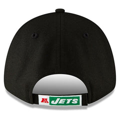 New York Jets New Era The League Throwback 9FORTY Adjustable Hat Black - NFL