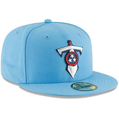 Tennessee Titans New Era Omaha 59FIFTY Fitted Hat Light Blue - NFL
