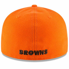 Cleveland Browns New Era Omaha Brownie The Elf Throwback 59FIFTY Fitted Hat Orange - NFL