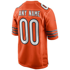 Chicago Bears Youth Alternate Custom Game Jersey Orange - Nike