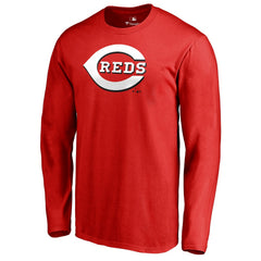 Cincinnati Reds Team Wordmark Long Sleeve T-Shirt Near Me
