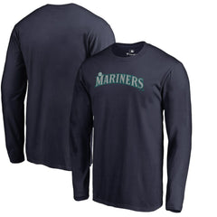 Seattle Mariners Team Wordmark Long Sleeve T-Shirt for sale
