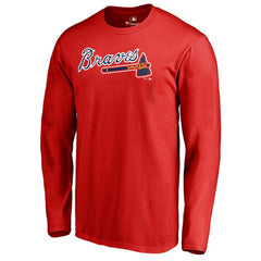 Atlanta Braves Team Wordmark Long Sleeve T-Shirt for sale