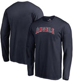 Los Angeles Angels Team Wordmark Long Sleeve T-Shirt Online