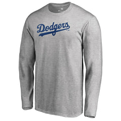 Los Angeles Dodgers Team Wordmark Long Sleeve T-Shirt Sale