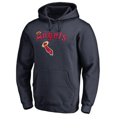 Los Angeles Angels Vintage Cooperstown Collection Wahconah Fitted Pullover Hoodie Near Me