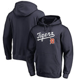 Detroit Tigers Vintage Cooperstown Collection Wahconah Fitted Pullover Hoodie for sale