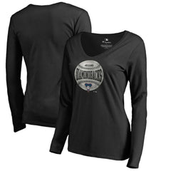 Arizona Diamondbacks Women's Cooperstown Collection Slider Long Sleeve V-Neck T-Shirt Sale