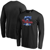 Philadelphia Phillies Midnight Mascot Long Sleeve T-Shirt Sale