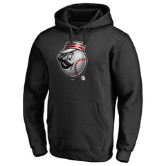 Cincinnati Reds Midnight Mascot Pullover Hoodie discount