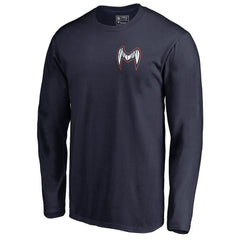 Chicago Bears Midway Monster Long Sleeve T-Shirt Navy - NFL