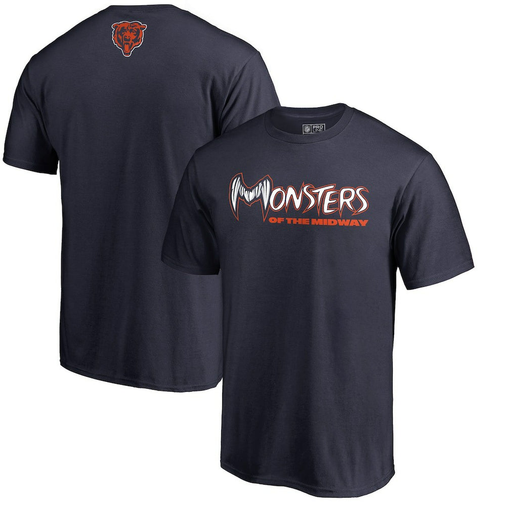 Chicago Bears Monsters T-Shirt Navy - NFL