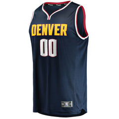 Fanatics - Denver Nuggets Youth Fast Break Custom Replica Jersey Navy - Icon Edition