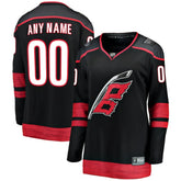 Carolina Hurricanes - Fanatics Women's Home Breakaway Custom Jersey Black