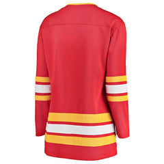 Calgary Flames - Fanatics Women's Home Breakaway Jersey Red