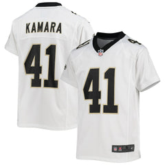 Alvin Kamara New Orleans Saints Youth Game Jersey White - Nike