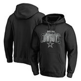Dallas Cowboys Arch Smoke Pullover Hoodie Black - NFL