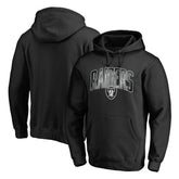 Las Vegas Raiders Arch Smoke Pullover Hoodie Black - NFL