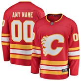 Calgary Flames - Fanatics Home Breakaway Custom Jersey Red