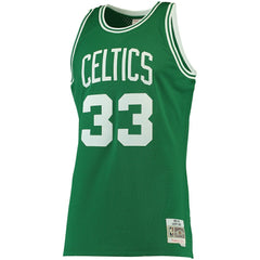 Mitchell & Ness - Larry Bird Boston Celtics 1985/86 Big & Tall Hardwood Classics Swingman Jersey - Kelly Green