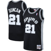 Mitchell & Ness - Tim Duncan San Antonio Spurs 1998/99 Big & Tall Hardwood Classics Swingman Jersey - Black