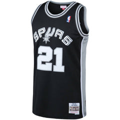 Mitchell & Ness - Tim Duncan San Antonio Spurs 1998/99 Big & Tall Hardwood Classics Swingman Jersey - Black