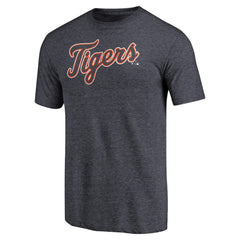 Detroit Tigers Team Wordmark Tri-Blend T-Shirt Lifestyle