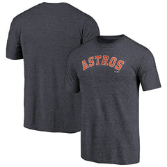 Houston Astros Team Wordmark Tri-Blend T-Shirt discount