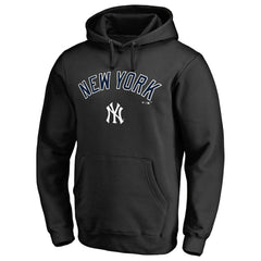 New York Yankees Team Lockup Fitted Pullover Hoodie discount