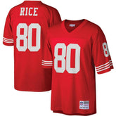 Jerry Rice San Francisco 49ers Big & Tall 1990 Retired Player Replica Jersey Scarlet - Mitchell & Ness