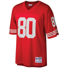 Jerry Rice San Francisco 49ers Big & Tall 1990 Retired Player Replica Jersey Scarlet - Mitchell & Ness