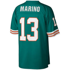 Dan Marino Miami Dolphins Big & Tall 1984 Retired Player Replica Jersey Aqua - Mitchell & Ness