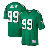 Jerome Brown Philadelphia Eagles Big & Tall 1990 Retired Player Replica Jersey Kelly Green - Mitchell & Ness