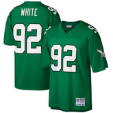 Reggie White Philadelphia Eagles Big & Tall 1990 Retired Player Replica Jersey Kelly Green - Mitchell & Ness