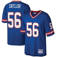 Lawrence Taylor New York Giants Big & Tall 1986 Retired Player Replica Jersey Royal - Mitchell & Ness