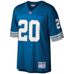 Barry Sanders Detroit Lions Big & Tall 1996 Retired Player Replica Jersey Blue - Mitchell & Ness